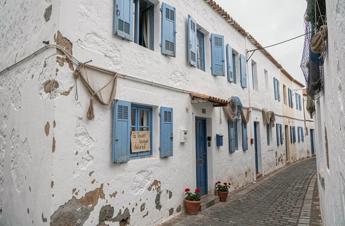 Immeuble locatif longue durée avec panneau à louer dans la médina d'Essaouira