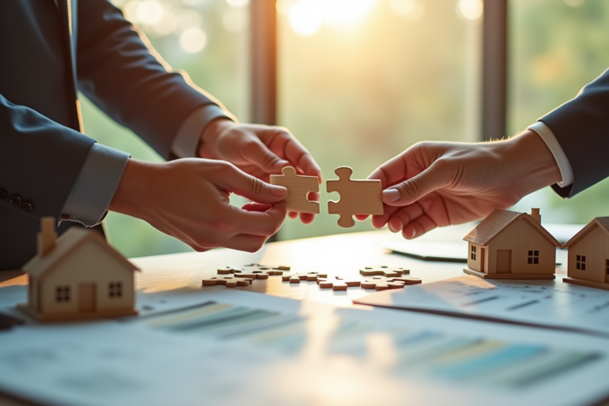 immobilier partage